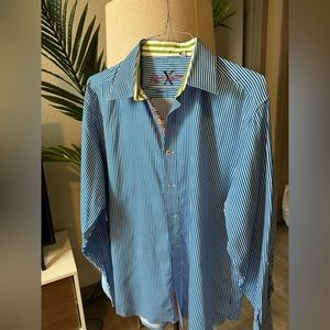 Robert Graham stripe button-down